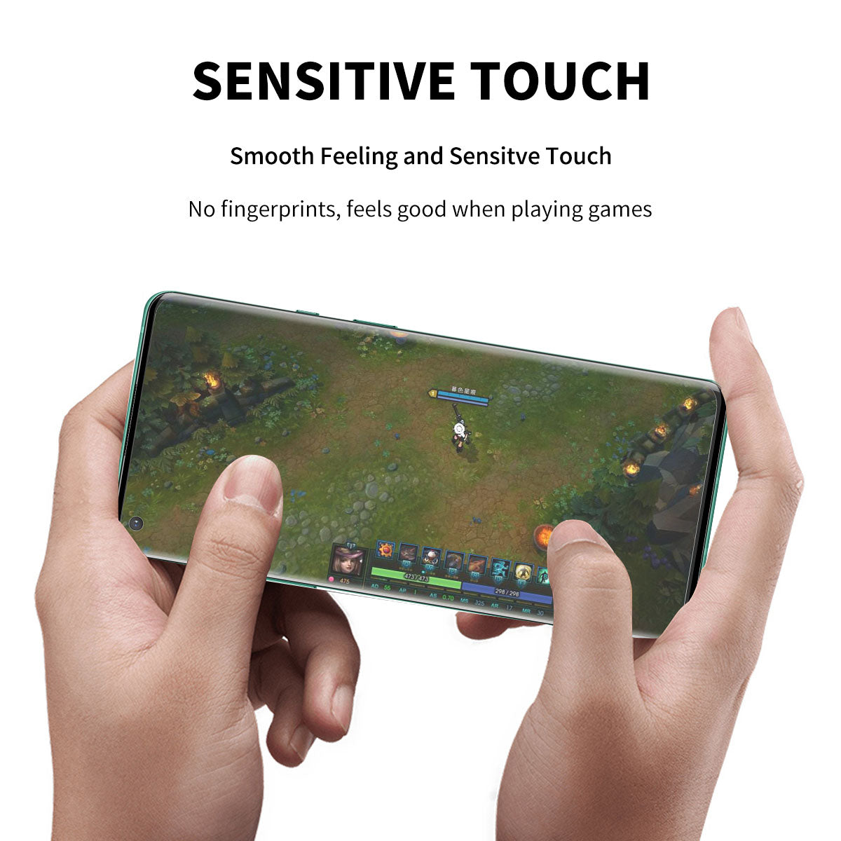 ENKAY HAT PRINCE 0.26mm 9H 3D Full Size Arc Edges Tempered Glass Screen Protector for OnePlus 8 Pro ENKAY HAT PRINCE 0.26mm 9H 3D Full Size Arc Edges Tempered Glass Screen Protector for OnePlus 8 Pro